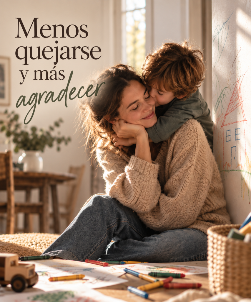 MENOS QUEJARSE Y MAS AGRADECER